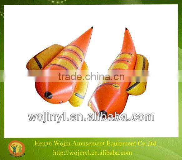 Inflatable banana boat for sale/large inflatable water floats