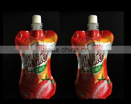 ketchup stand up pouch with spout filling machine