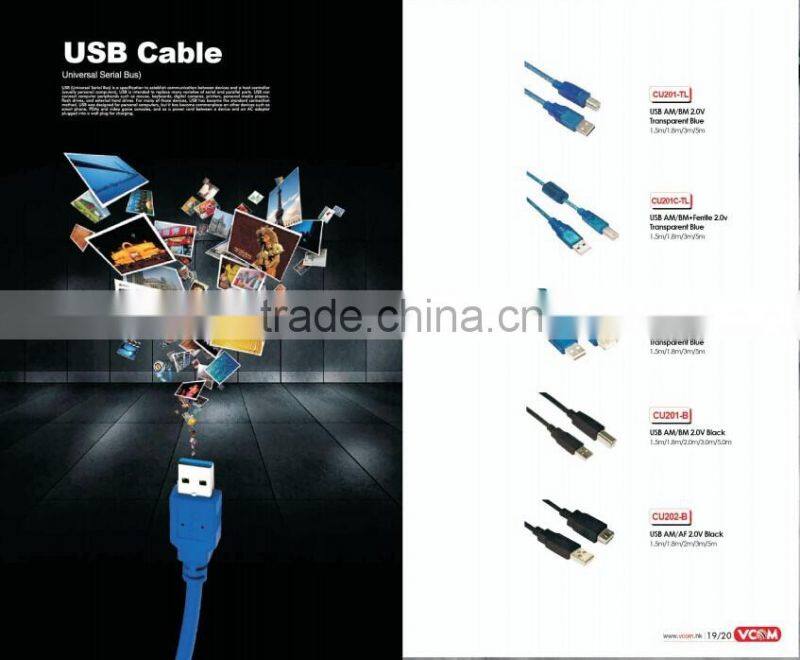 2014 New Products USB A B Cable with Manufacturer Price