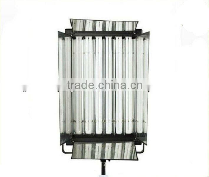 Fluorescent studio light for video with six tubes continuous light 55W