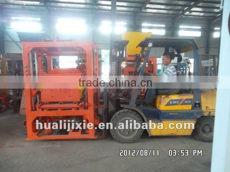 QTJ4-25 low cost ghana brick making machine for sale
