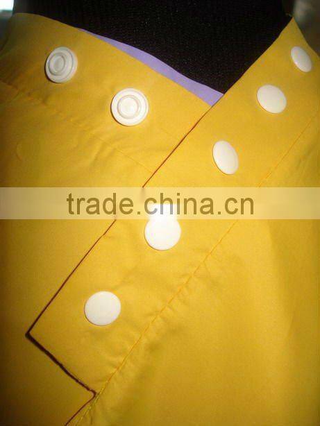 yellow hair apron