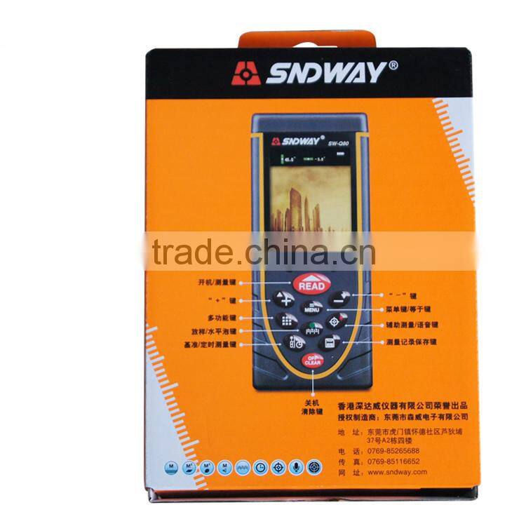 Laser Distance Meter 80m 120m Factory Price Distance Measurement Optical Distance Measurement Instrument