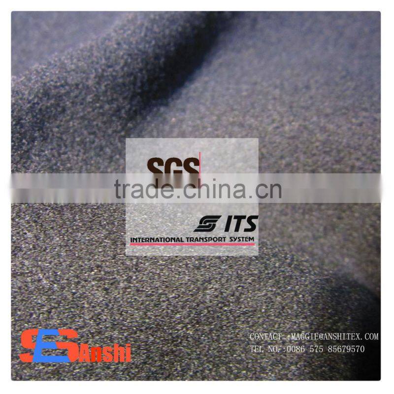 TR Polyester rayon spandex Brushed fabric for wool melton fabric