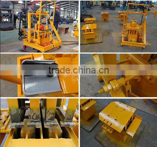 QT40-3A stable performance Factory price block making manufacturer brick block making machine selling