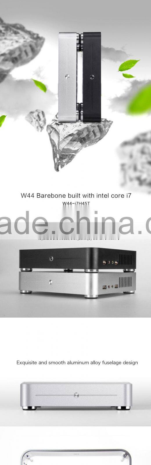 Realan W44-i7H45T Intel i7 Mini PC Desktop Barebone Computer