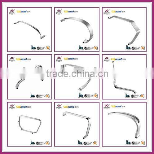 Simple aluminum armrest for mesh chair ALA-B1