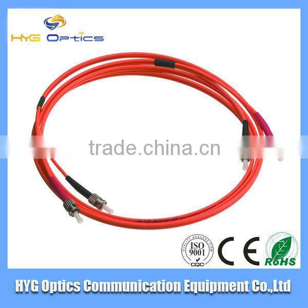 1m,3m,5m,10m 2.0mm SC/PC-ST SX SM indoor PVC&LSZH ST patch cord (jumpers) for communication network equipment
