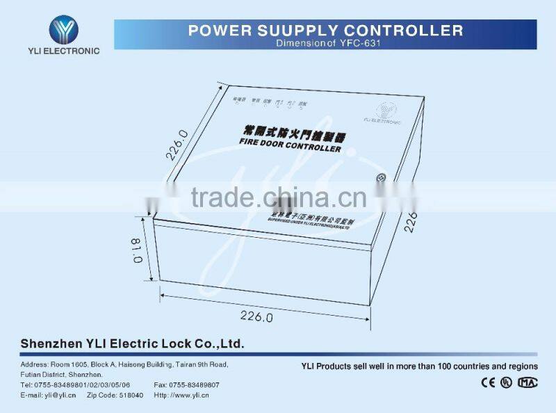 Access Control emergency door controller