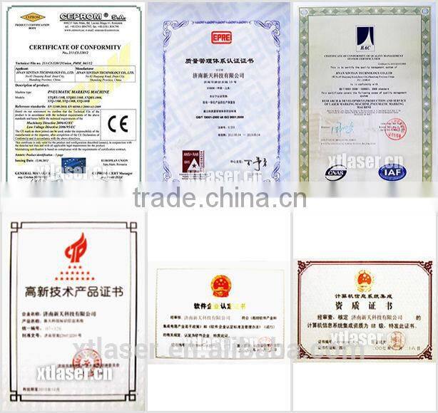 Small metal engraving machine portable dot peen marking machine (connect PC)