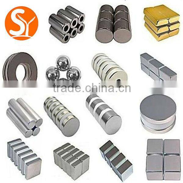 High durability permanent rare earth NdFeb round ring shapes magnet with low price for industry