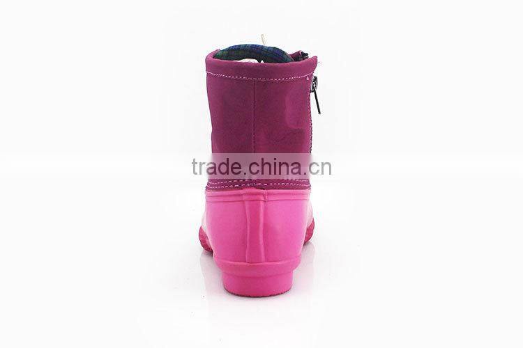 China supplier Low price Removable Waterproof rubber cowboy rain boots wholesale