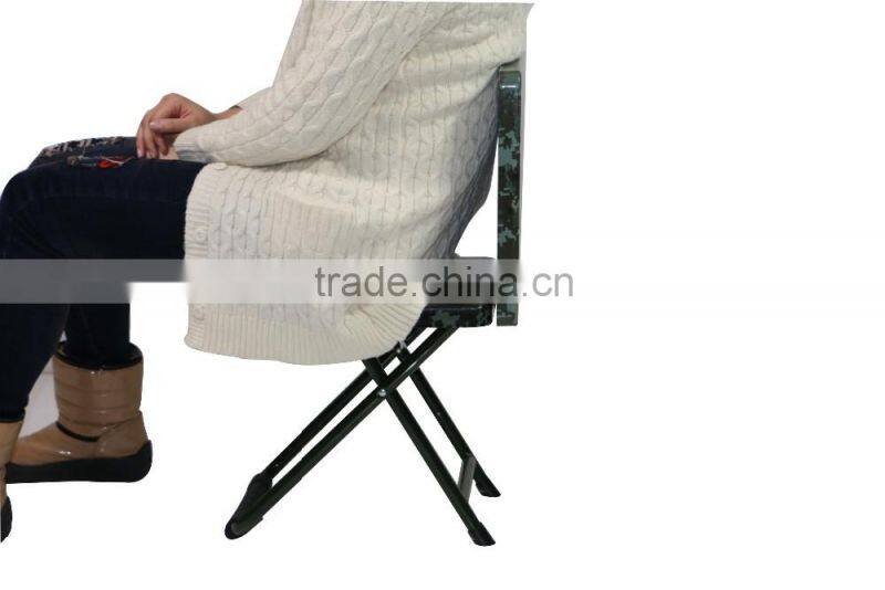 Hot sale Folding chair /military training chair with writing table