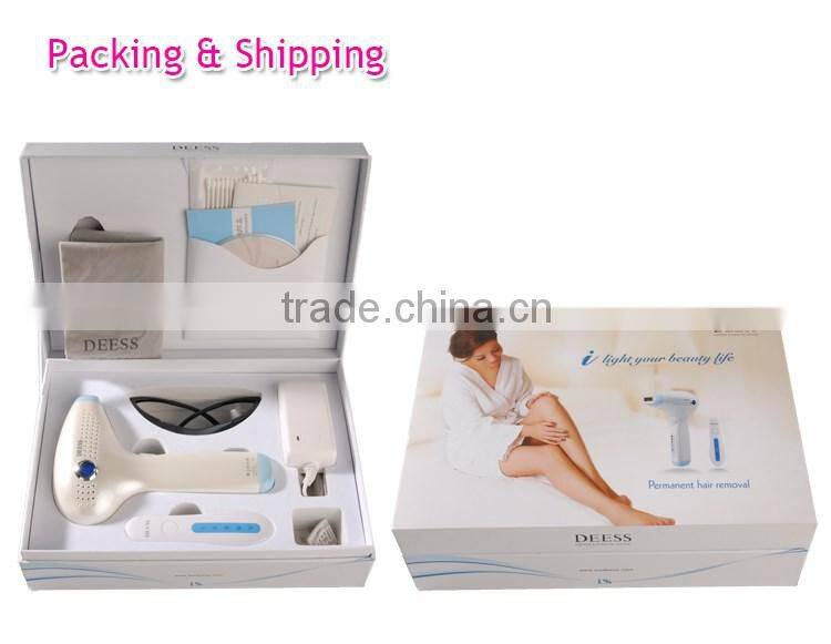 2016 wholesale home use laser hair removal 300000shots lamp life Home use IPL laser hair remover with permanent results