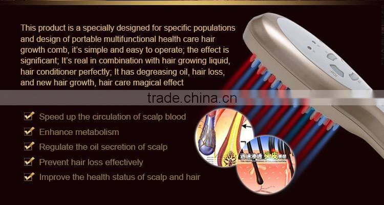 Wholesale Italian hair care products stainless steel hair comb