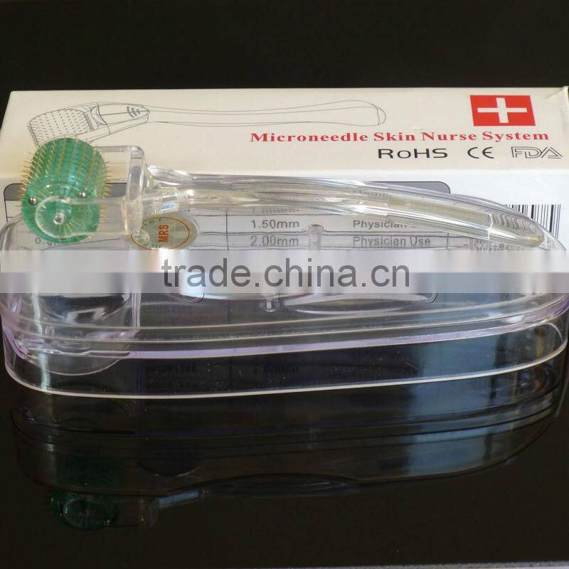 200needles dermaroller micro therapy needle skin care system