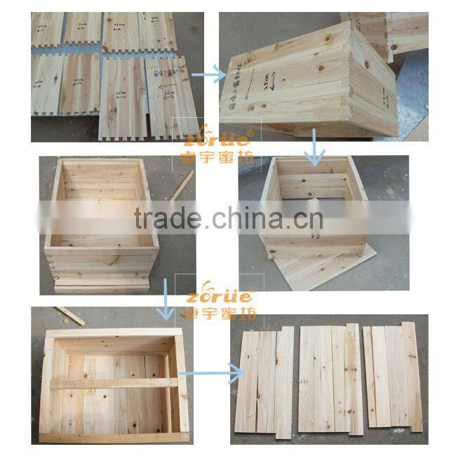 hot sale customizable wooden beehive