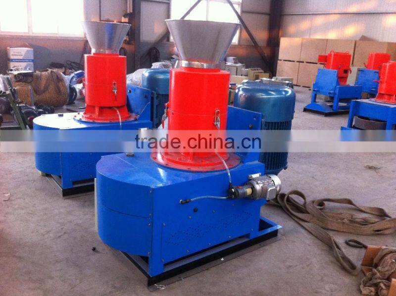 500kg per hour rice husk pelletizer machine/pellet mills hot sale in Serbia