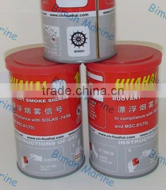 SOS SOLAS Buoyant Smoke Flare For Lifeboat