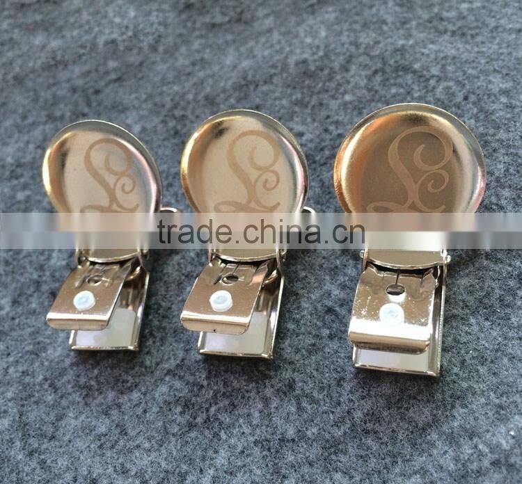 Factory Supplier OEM Metal Garment Suspender Clips Wholesale