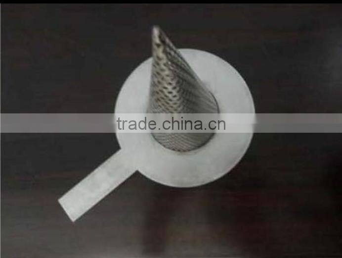YS stainless steel perforated filter mesh tube/perforated sylinder strainer/perforated pipe strainer