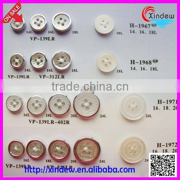New design coat buttons/suit buttons/shirt button/High-end clothing buttons
