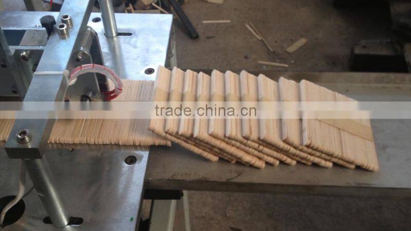 New designed Ice Cream Sticks bundling Machine