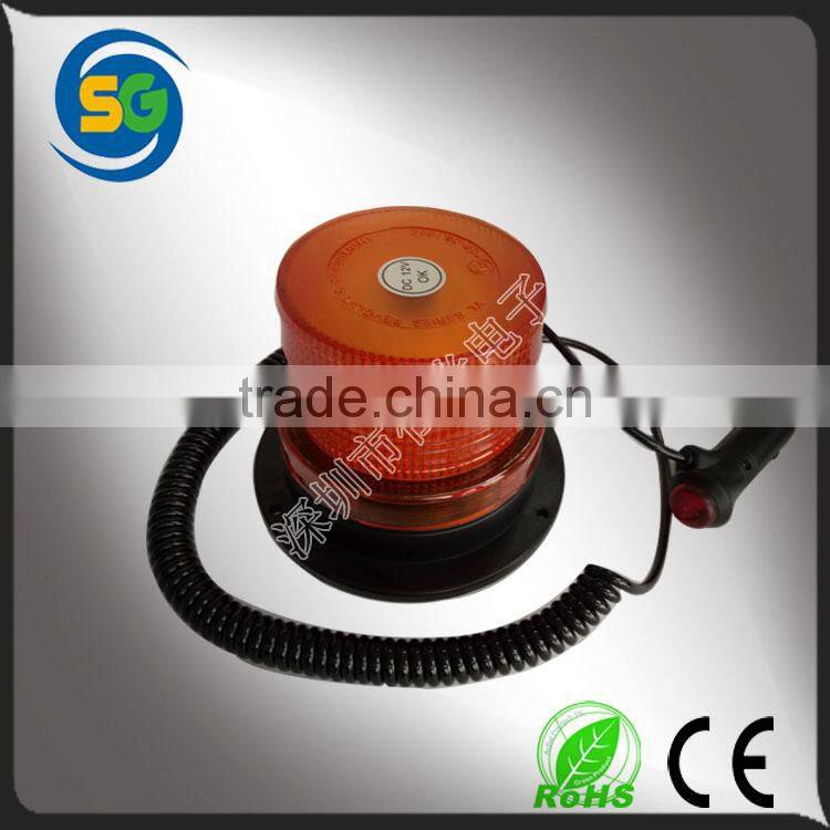 24V Rotating beacon light LED Strobe Light Amber LED-Rundumleuchte