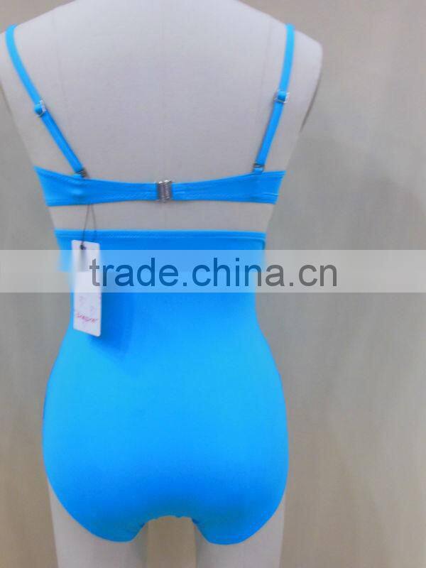 2014 fashion cheap sexy new wholesale fashion retro high waist bikini