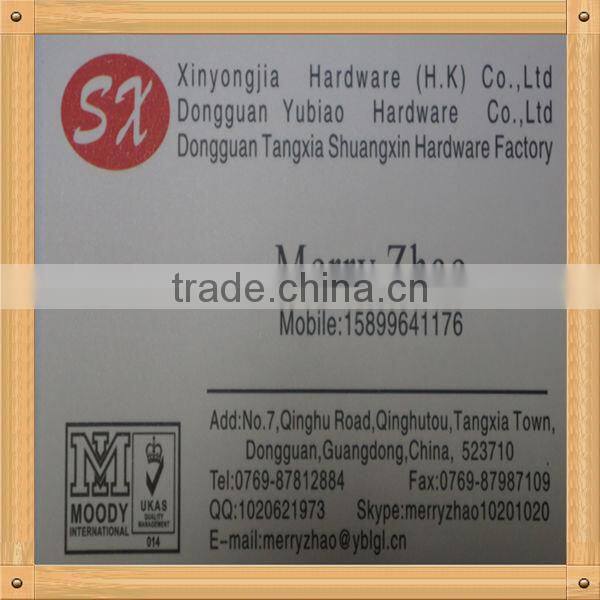 Metal inserts to mold int rubber molded parts in china factory ISO9001 passed