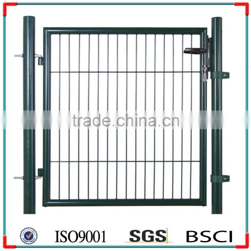 double fence gates for garden/electric fence gate with cheap price