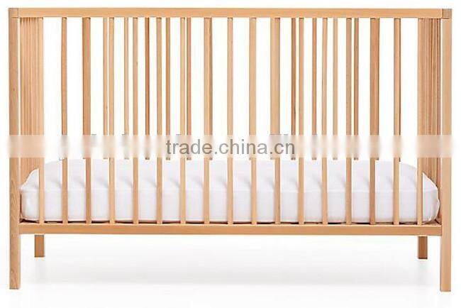 120x60cm mattress Europe New Born Wooden baby Bed