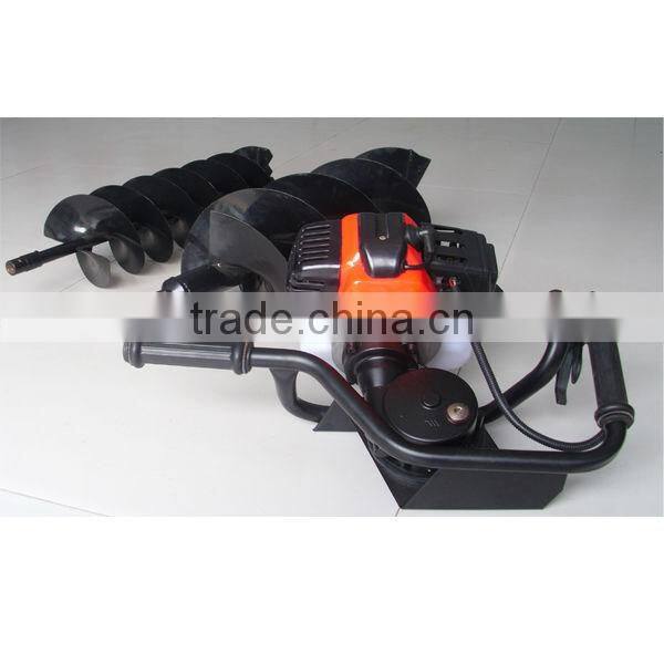 petrol engine one man auger for earth drilling