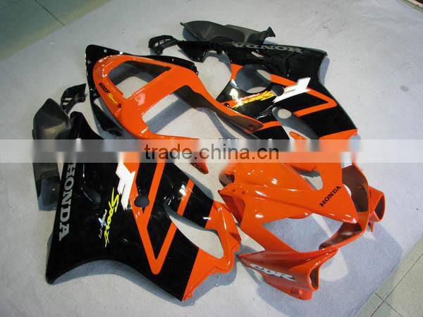 For Honda CBR600F4I CBR600 F4I 2001-2003 2002 Orange Black Fairing Body Work