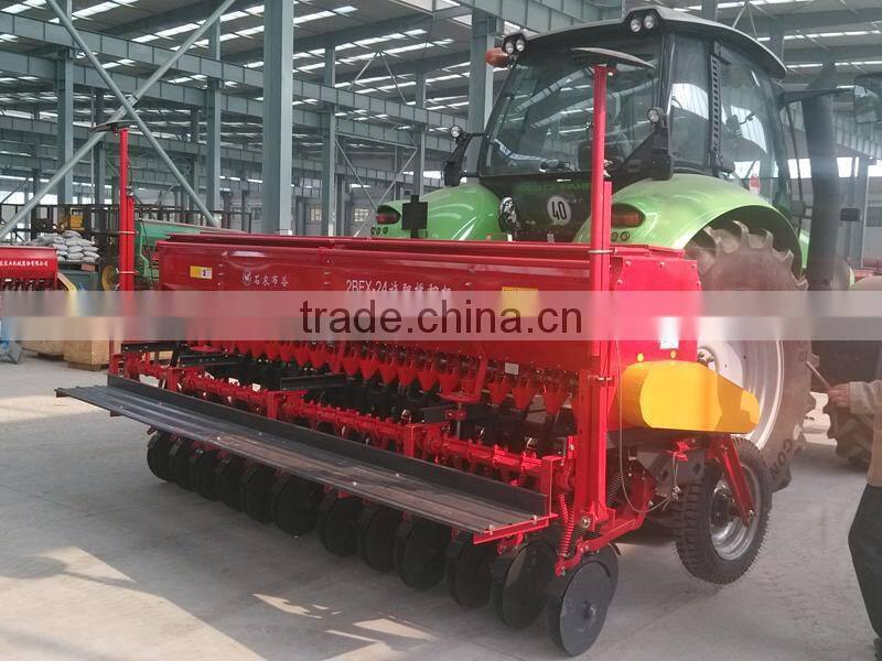 4 wheel tractor drill seeder