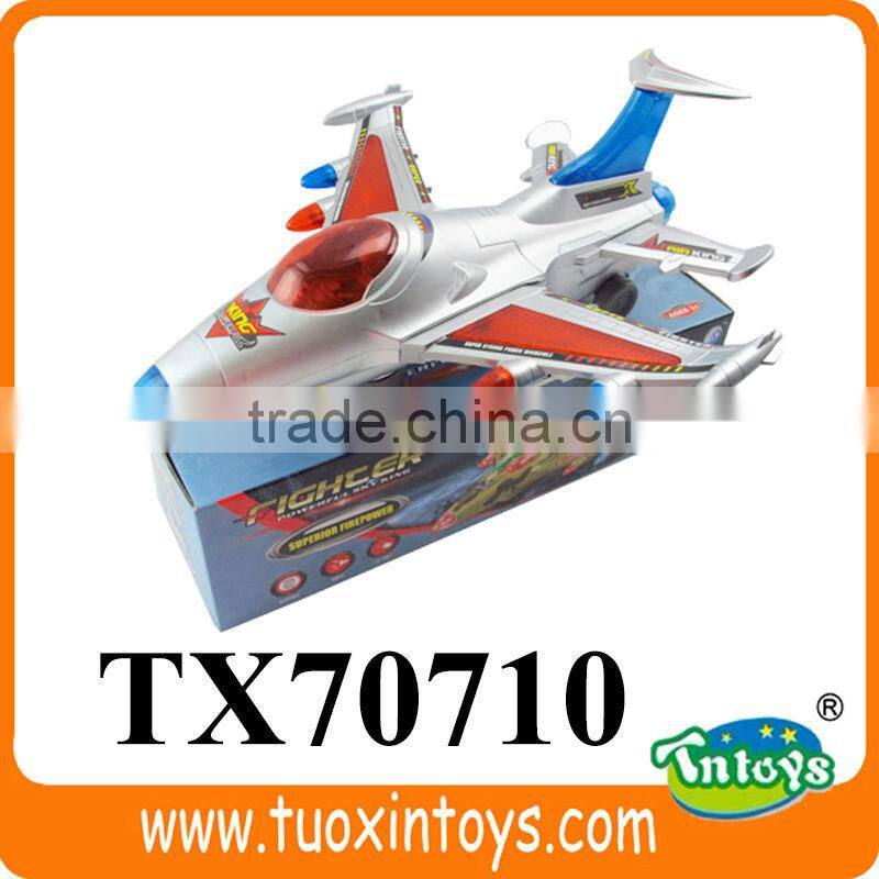 assembled plastic battery operated toy plane