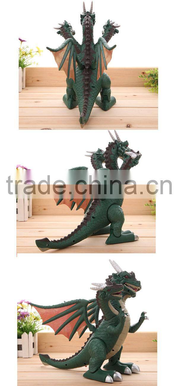 Volcano to toy flying dinosaur toy, Battery Operated Dinosaur Toys With Light and Music