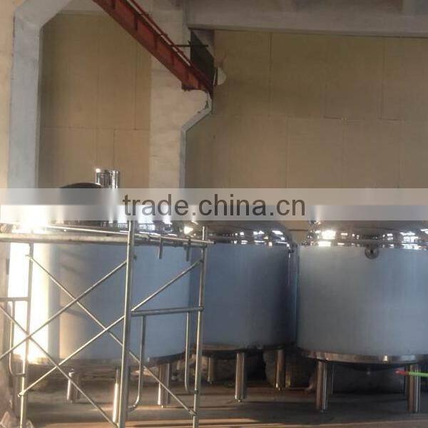 2000L Shampoo high speed emulsifier shampoo mixing tank agitator