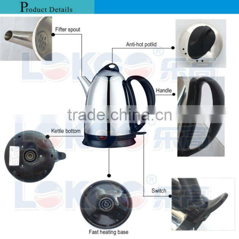 1.0L Small &Superior Stainless Electric Kettle