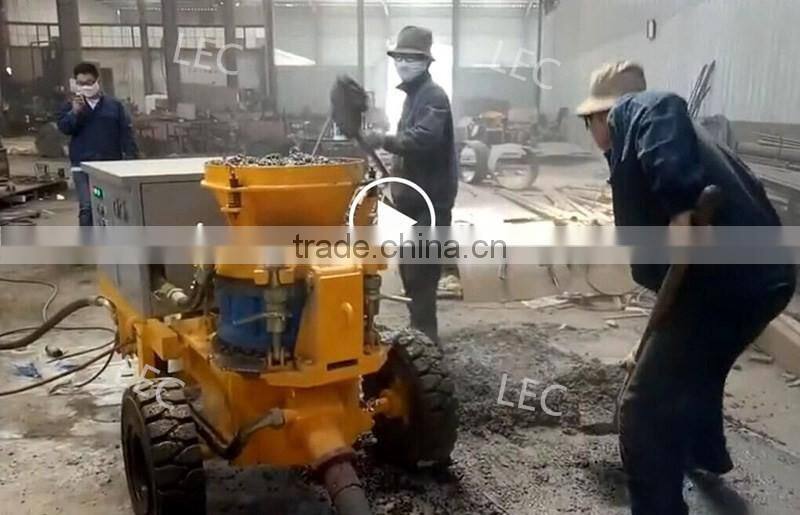 Electric drive professional wet shotcrete machine