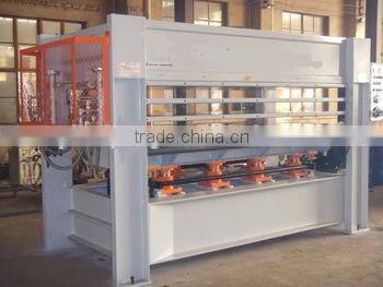woodworking 3-5 layer veneer/door hydraulic hot press machine