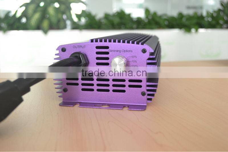 digital electronic ballast for hydroponics grow light reflectors