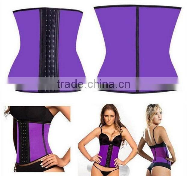 Women's Latex Sport Girdle Waist Training Corset Waist Shaper