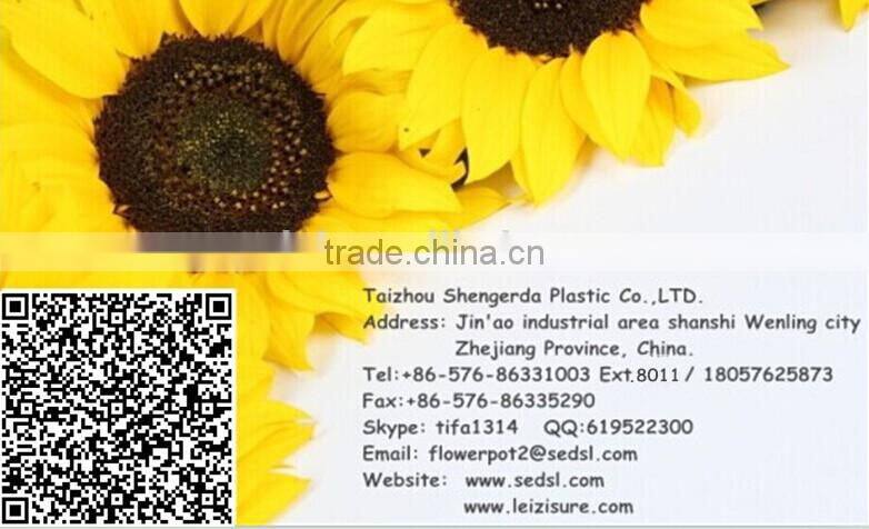 color self-watering garden flower pot