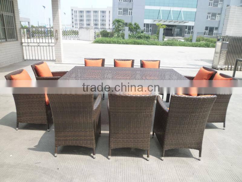Garden Rattan Furniture 10 Seater Outdoor Dining Set