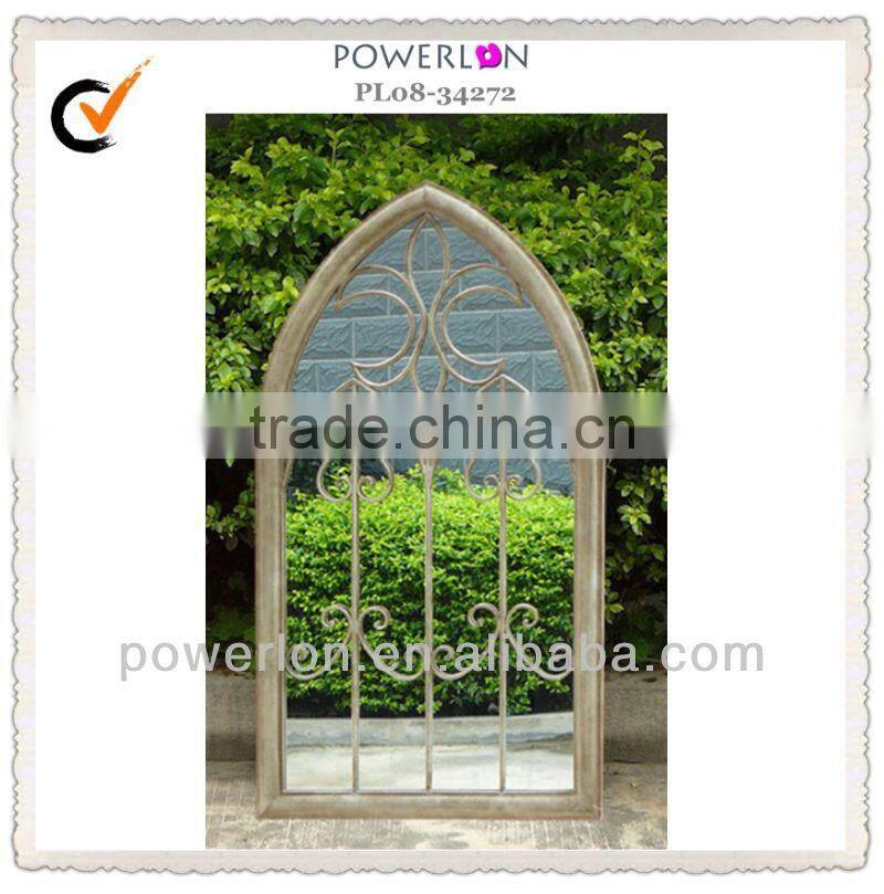 Elegant Design Powder Coated Decorative Metal Wall Mirror