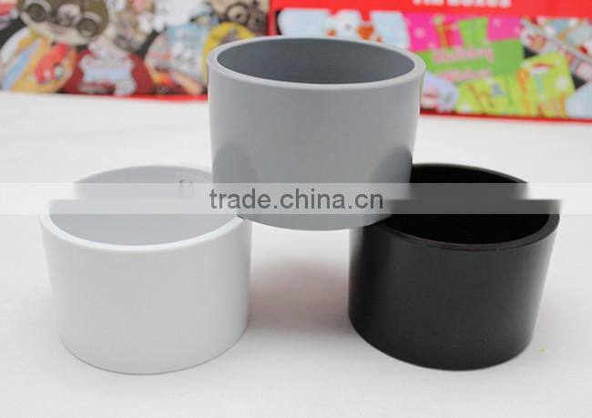 2016 new design round balcony plastic pots for succulents