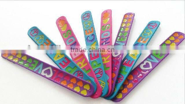 Custom logo Silicone Papa Bracelet