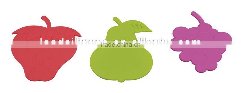 Heat resistant tea cup silicone grip coaster