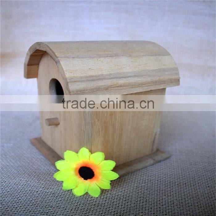 Dome artificial wood sea bird nest birds nest swing for sale